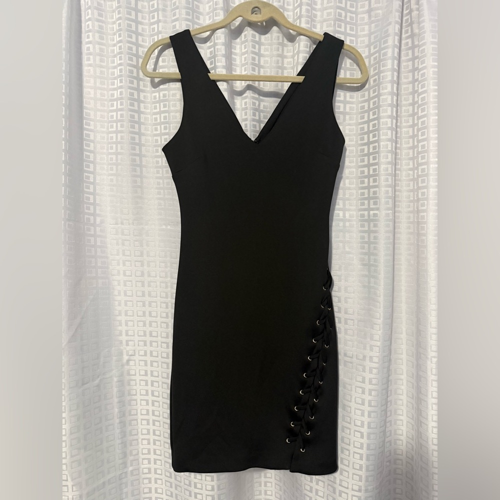 little black guess dress